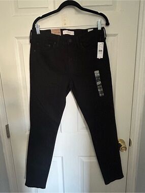 PacSun Mens Black Stacked Skinny Jeans
